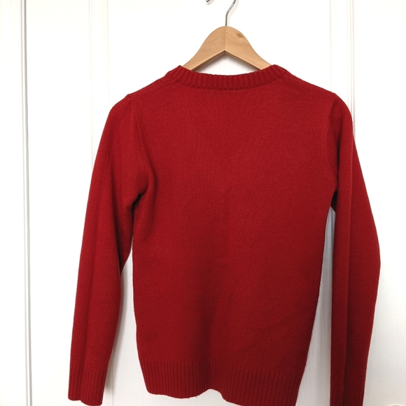 3/$20 Van Heusen Women's V-Neck Red Sweater - Picture 4 of 8